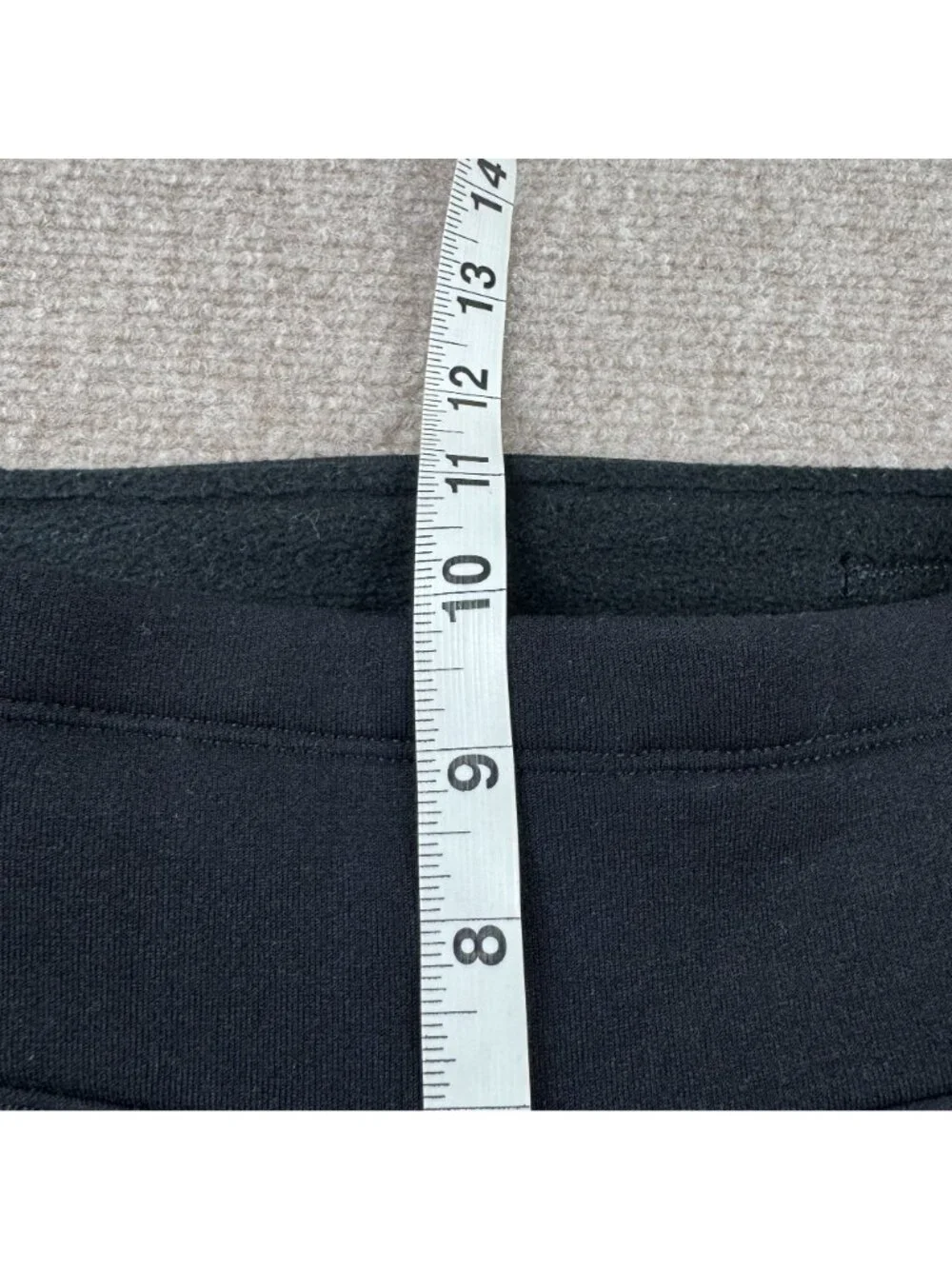 Athleta Polartec Power Stretch Tight Fleece Lined Leggings Black Small Running